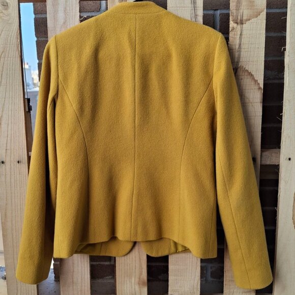 LOUBEN Made in Canada Cashmere Wool Open Jacket Size 6 - Picture 2 of 4